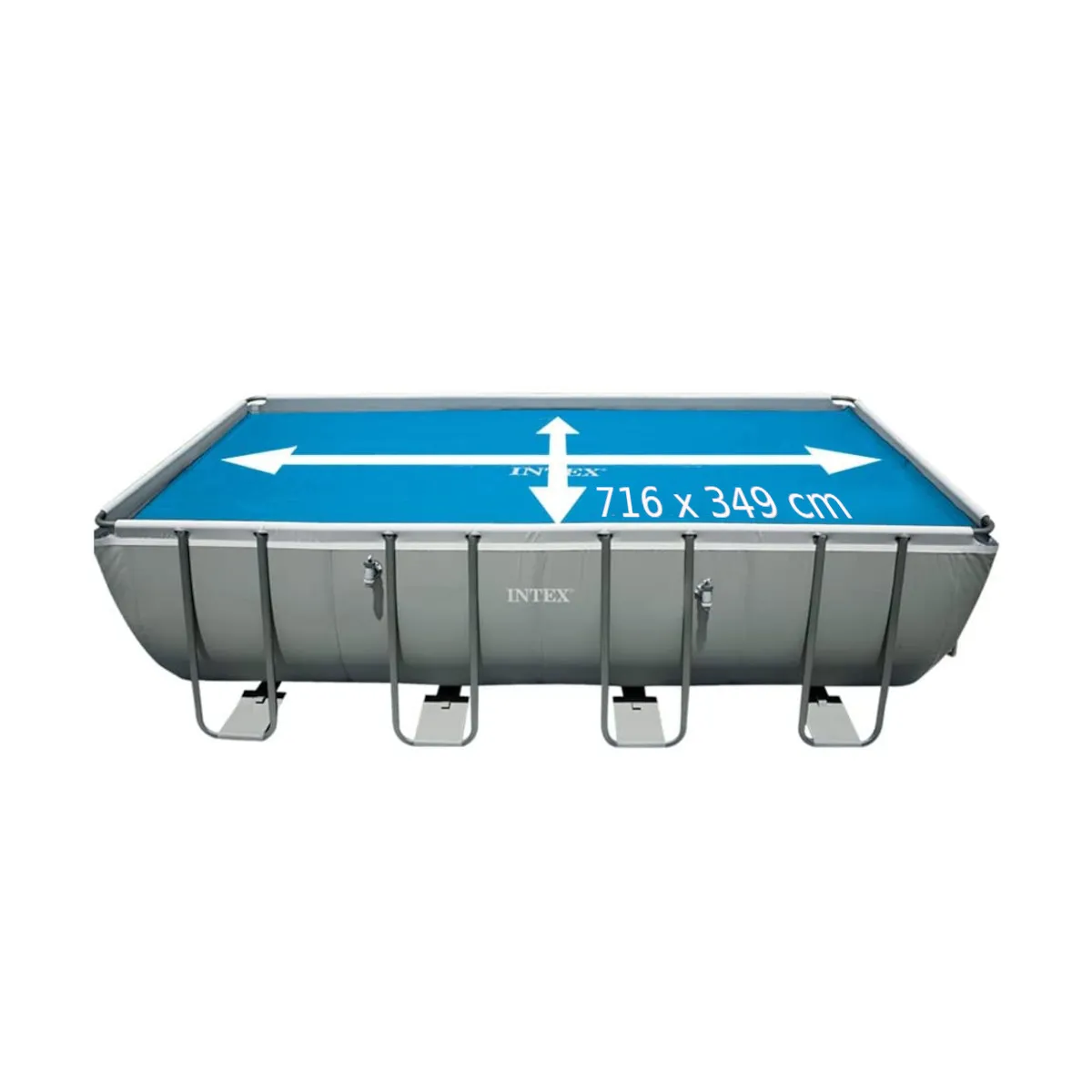 Intex Solarabdeckplane für Pools 732x366cm