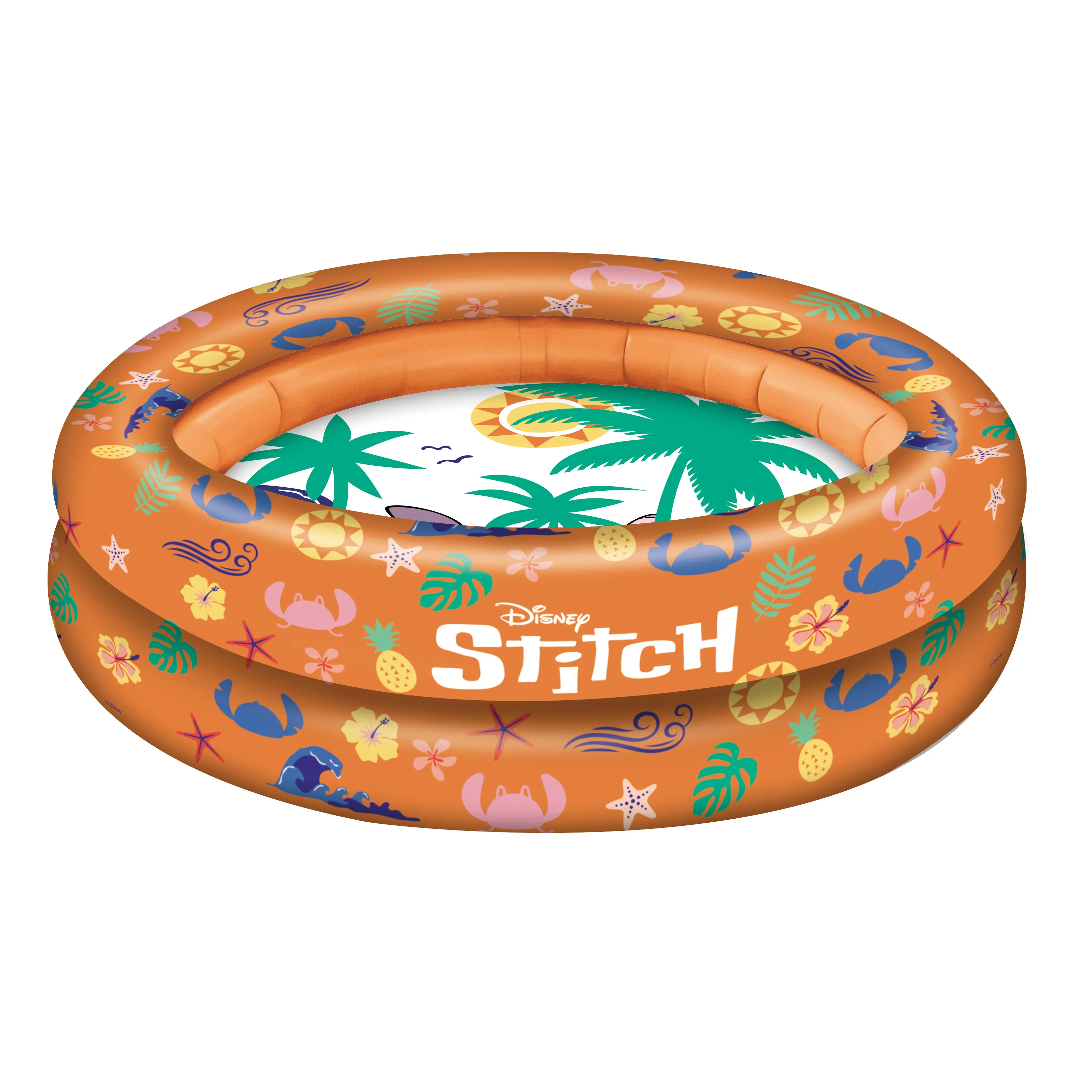 Happy People - Disney Stitch - 2-Ring-Pool Planschbecken (Ø 100cm)