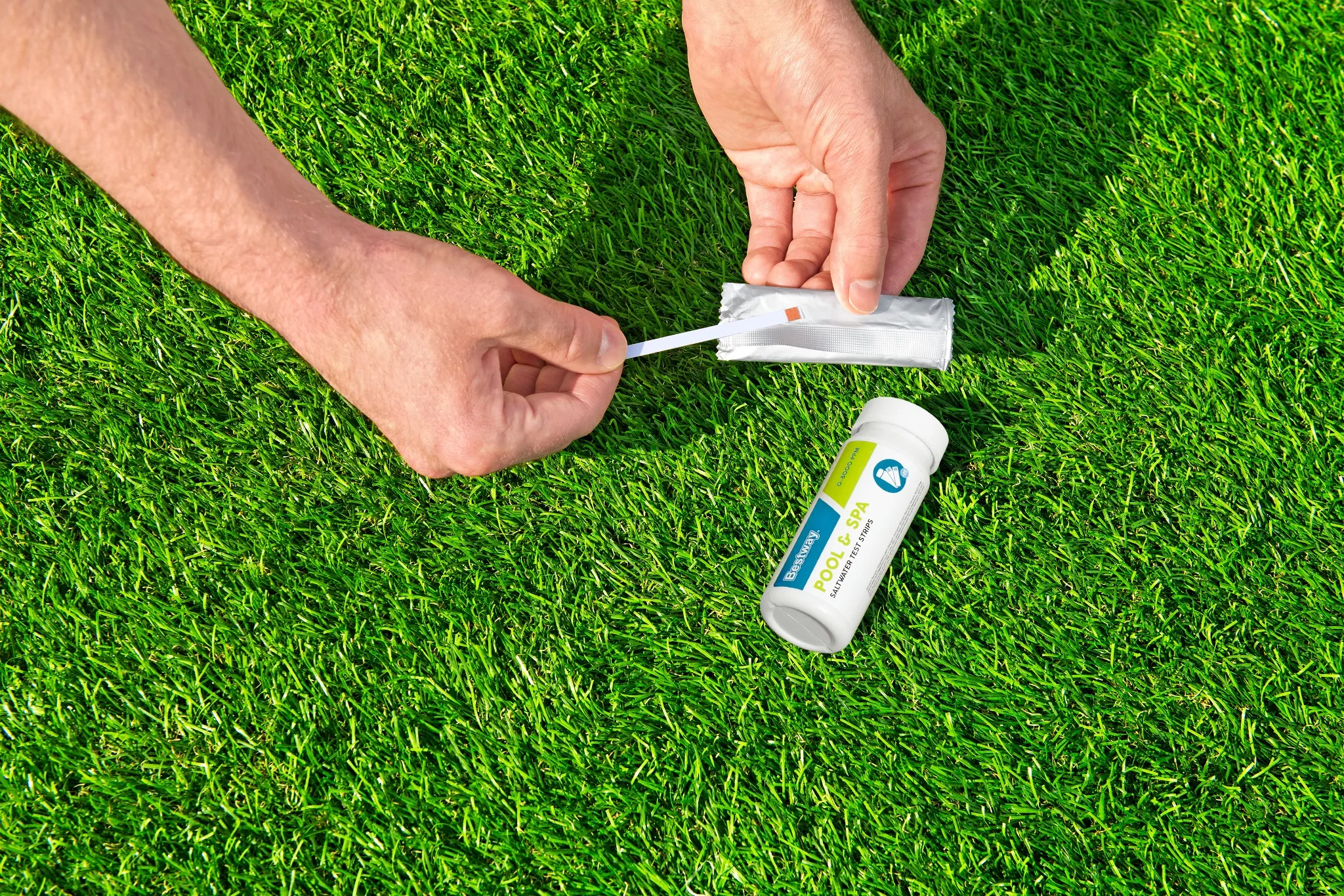 Bestway Teststreifen Salzwasser für Pool und SPA 25 Stück