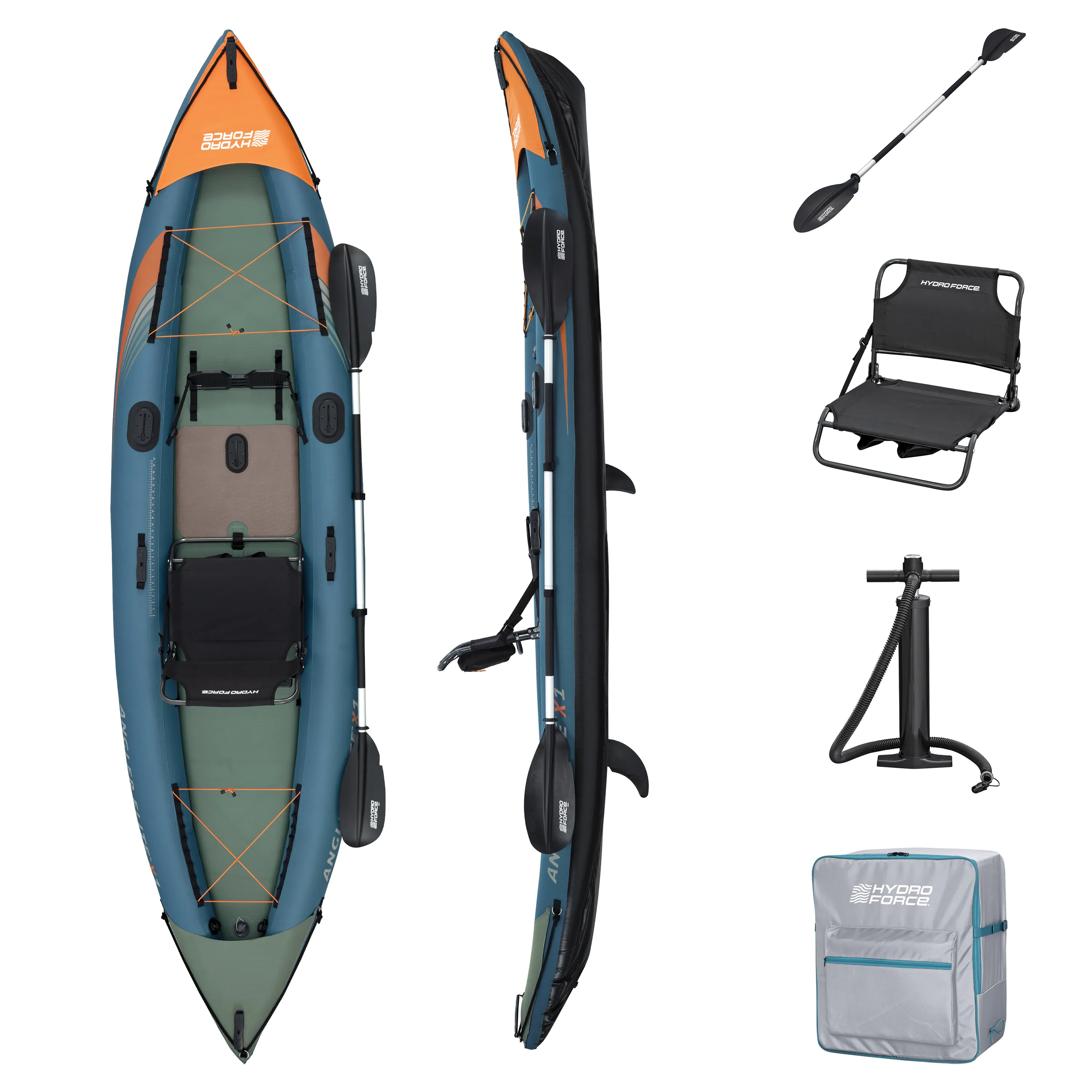 Bestway® Hydro Force® Kajak-Set Angler Elite™ 380x99x37cm